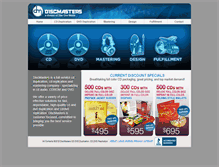 Tablet Screenshot of discmasters.com